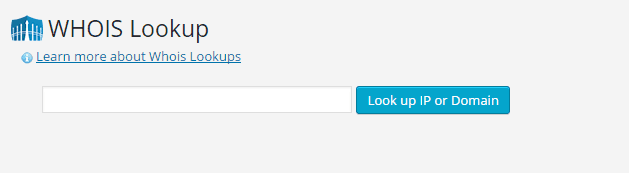 WHOIS Lookup